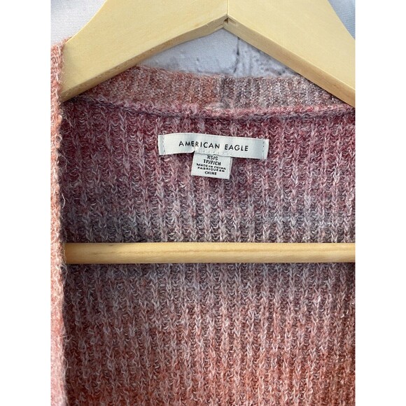 American Eagle Ombre Knit Open Long Cardigan Sweater Women's XS/S - Picture 3 of 6
